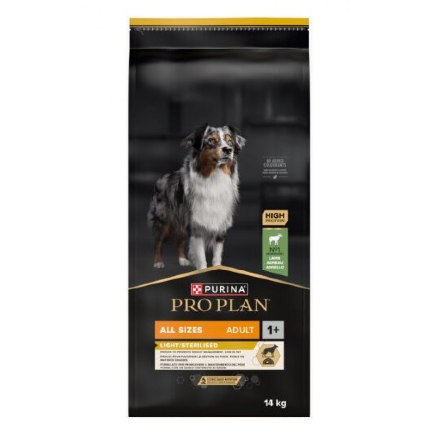 PRO PLAN CAO LIGHT ESTERILIZADO ALL SIZE ADULTO BORREGO 14KG PRO PLAN CAO LIGHT ESTERILIZADO ALL SIZE ADULTO BORREGO 14KG