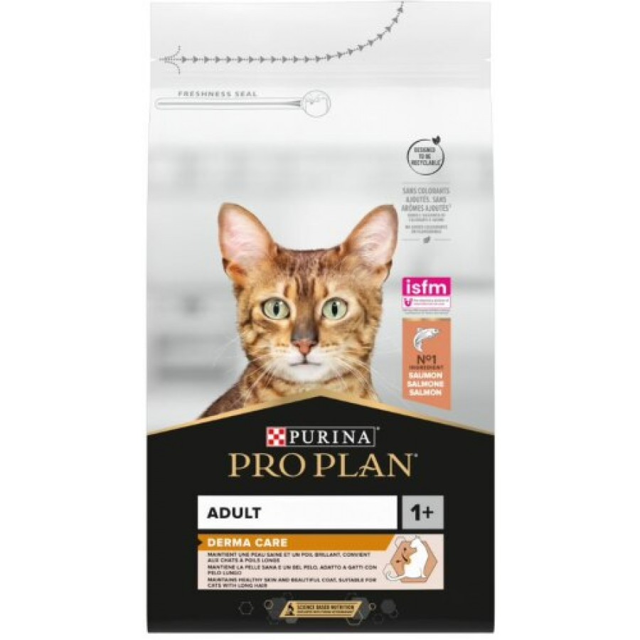 PRO PLAN GATO DERMA CARE ADULTO SALMÃO 1,5KG PRO PLAN GATO DERMA CARE ADULTO SALMÃO 1,5KG