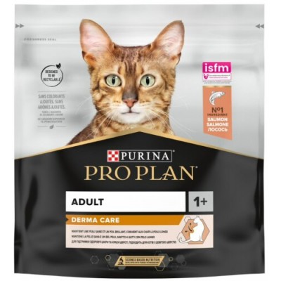PRO PLAN GATO DERMA CARE ELEGANT ADULTO SALMÃO   400G