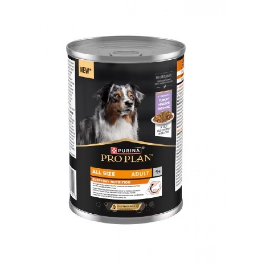 PRO PLAN CÃO ADULTO ALL SIZE COM PERÚ EM GELATINA - 400GR PRO PLAN CÃO ADULTO ALL SIZE COM PERÚ EM GELATINA - 400GR