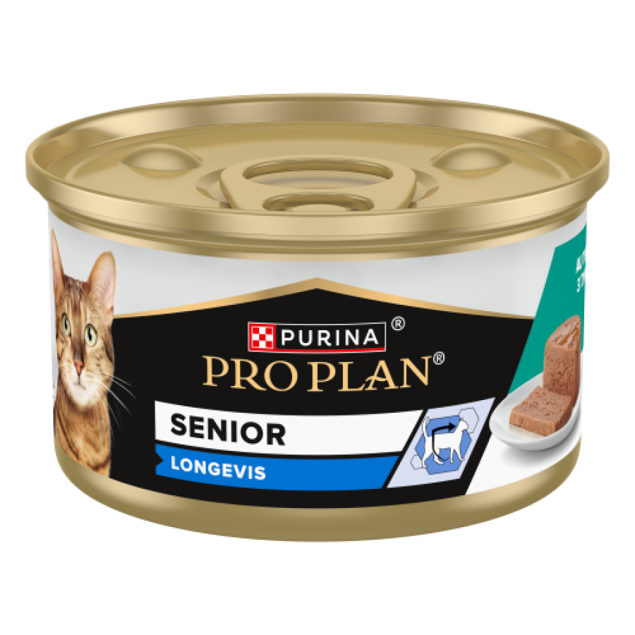 PRO PLAN GATO SENIOR LONGEVIS MOUSSE ATUM (24x85g) PRO PLAN GATO SENIOR LONGEVIS MOUSSE ATUM (24x85g)