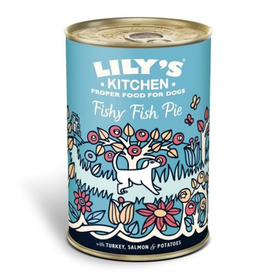 LILY`S KITCHEN CÃO - PERÚ, SALMÃO E BATATAS - 400GR LILY`S KITCHEN CÃO - PERÚ, SALMÃO E BATATAS - 400GR