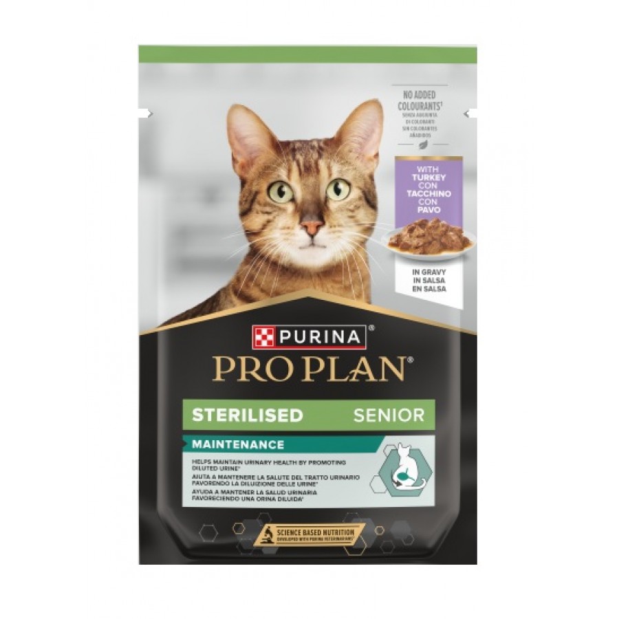 PRO PLAN GATO NUTRISAVOUR STERILIZED SENIOR PERU (26x85g)