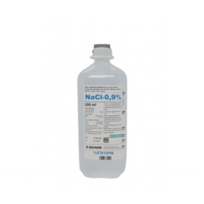 SORO FISIOLOGICO 0.9 % 500ML - CX 10 UNIDADES