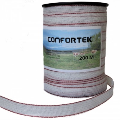 FITA CERCA 40MM 12 CONDUTORES INOX - ROLO 200M