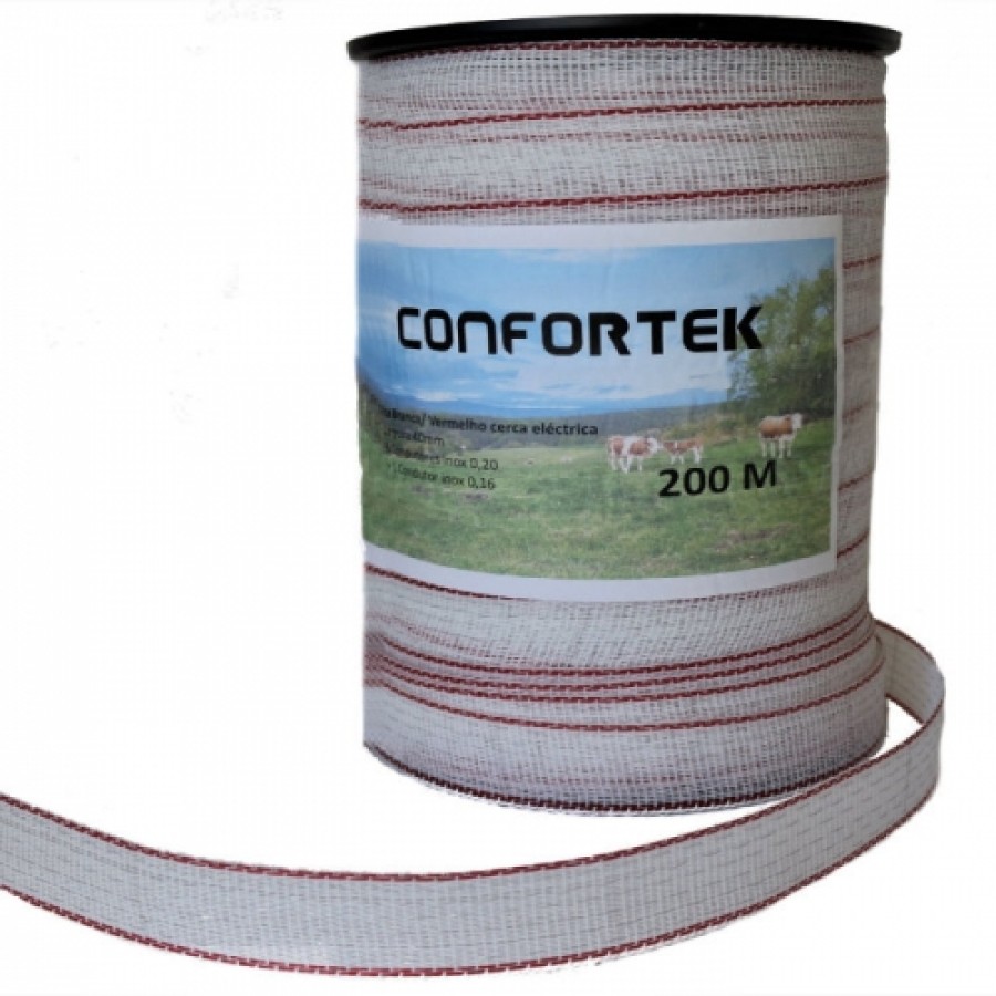 FITA CERCA 40MM 12 CONDUTORES INOX - ROLO 200M FITA CERCA 40MM 12 CONDUTORES INOX - ROLO 200M