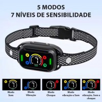 COLEIRA ANTI LADRIDOS P/CÃES SMART 3 MODOS RECARREGAVEL COLEIRA ANTI LADRIDOS P/CÃES SMART 3 MODOS RECARREGAVEL