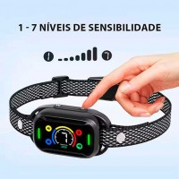 COLEIRA ANTI LADRIDOS P/CÃES SMART 3 MODOS RECARREGAVEL COLEIRA ANTI LADRIDOS P/CÃES SMART 3 MODOS RECARREGAVEL