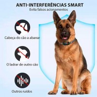 COLEIRA ANTI LADRIDOS P/CÃES SMART 3 MODOS RECARREGAVEL COLEIRA ANTI LADRIDOS P/CÃES SMART 3 MODOS RECARREGAVEL