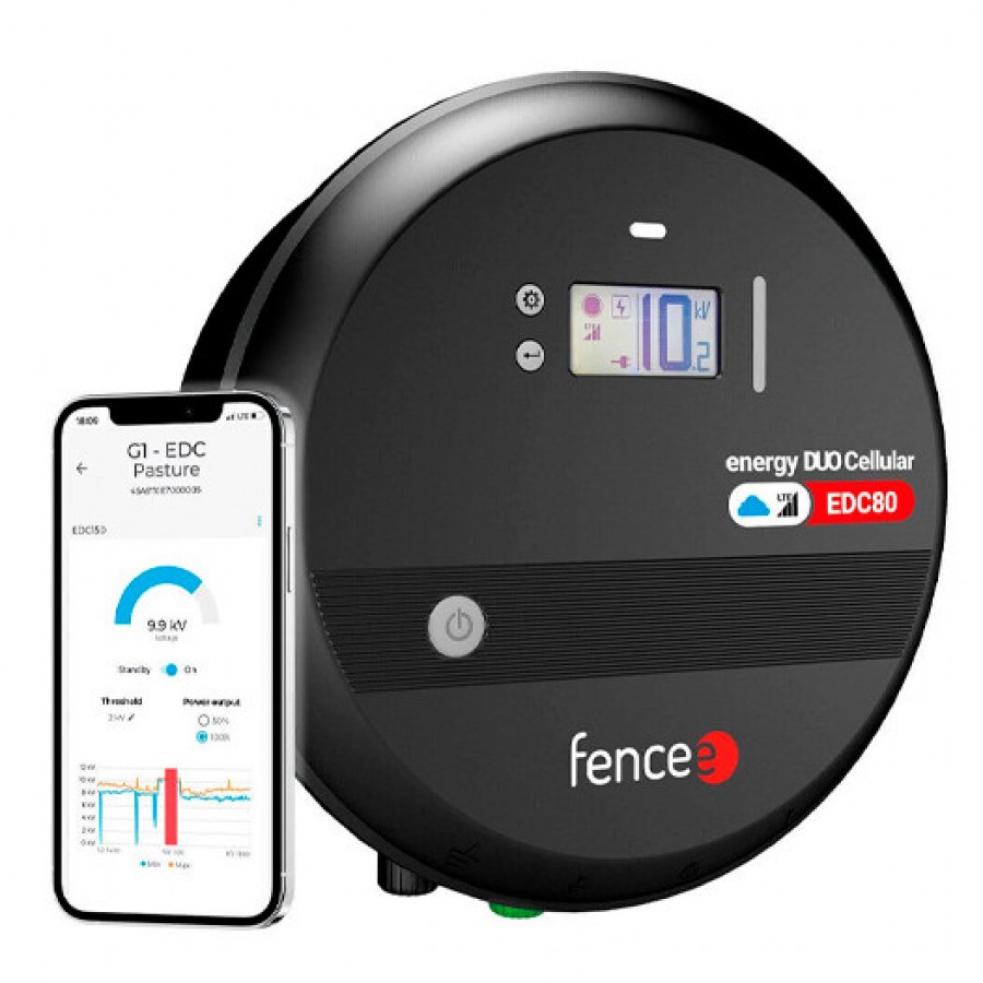 CERCA ELECTRICA DUO FENCEE EDC80 - CELULAR CERCA ELECTRICA DUO FENCEE EDC80 - CELULAR