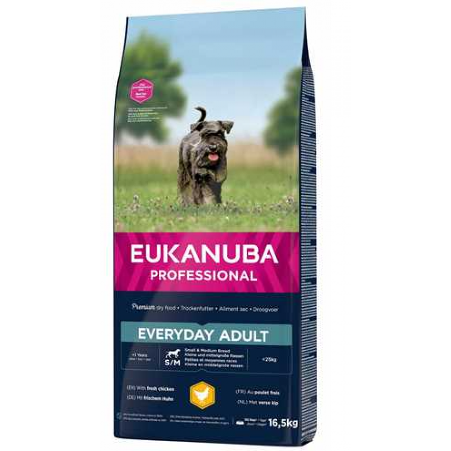 EUKANUBA BREEDER CAO ADULTO SMALL/MEDIUM EVERYDAY 16,5KG