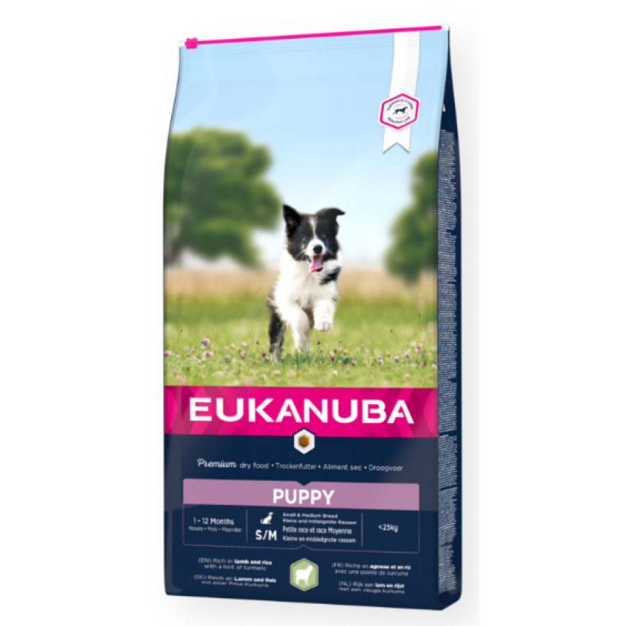 EUKANUBA CAO PUPPY LAMB&RICE SMALL/MEDIUM BREED 12KG EUKANUBA CAO PUPPY LAMB&RICE SMALL/MEDIUM BREED 12KG