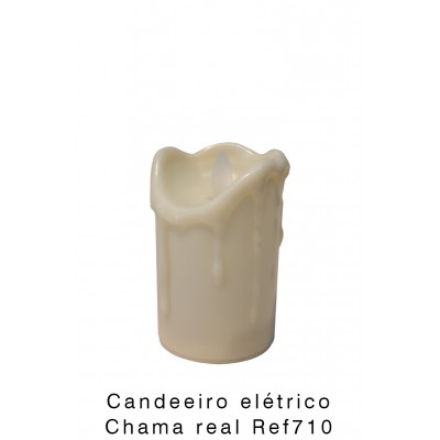 LAMPADARIO ELECTRICO CHAMA REAL TREMULA