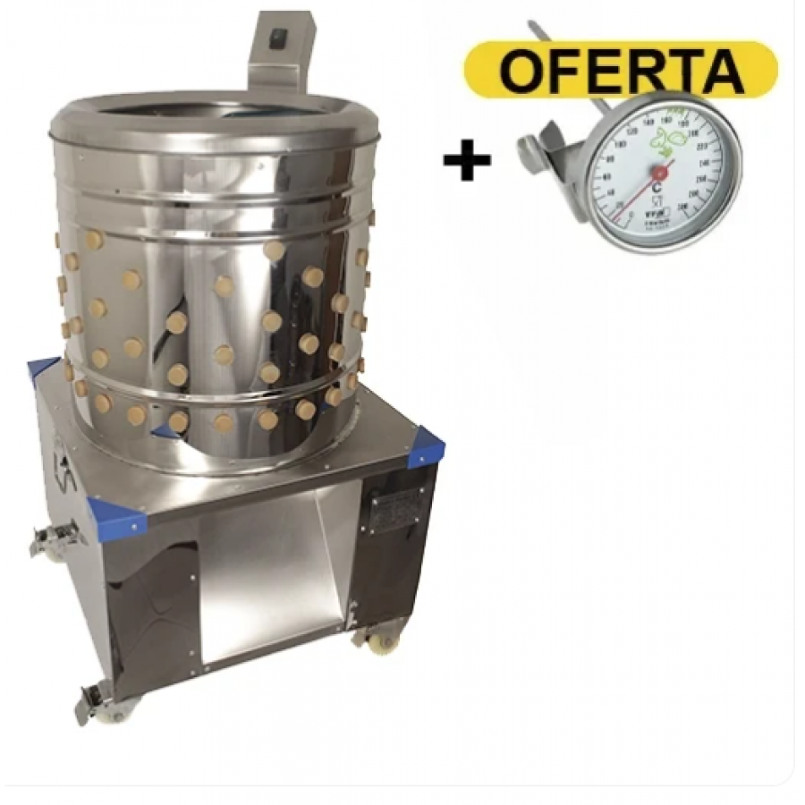 CONFORTEK MAQUINA DEPENAR AVES N50 -1500W C/ 4 RODAS + TERMOMETRO OFERTA CONFORTEK MAQUINA DEPENAR AVES N50 -1500W C/ 4 RODAS + TERMOMETRO OFERTA