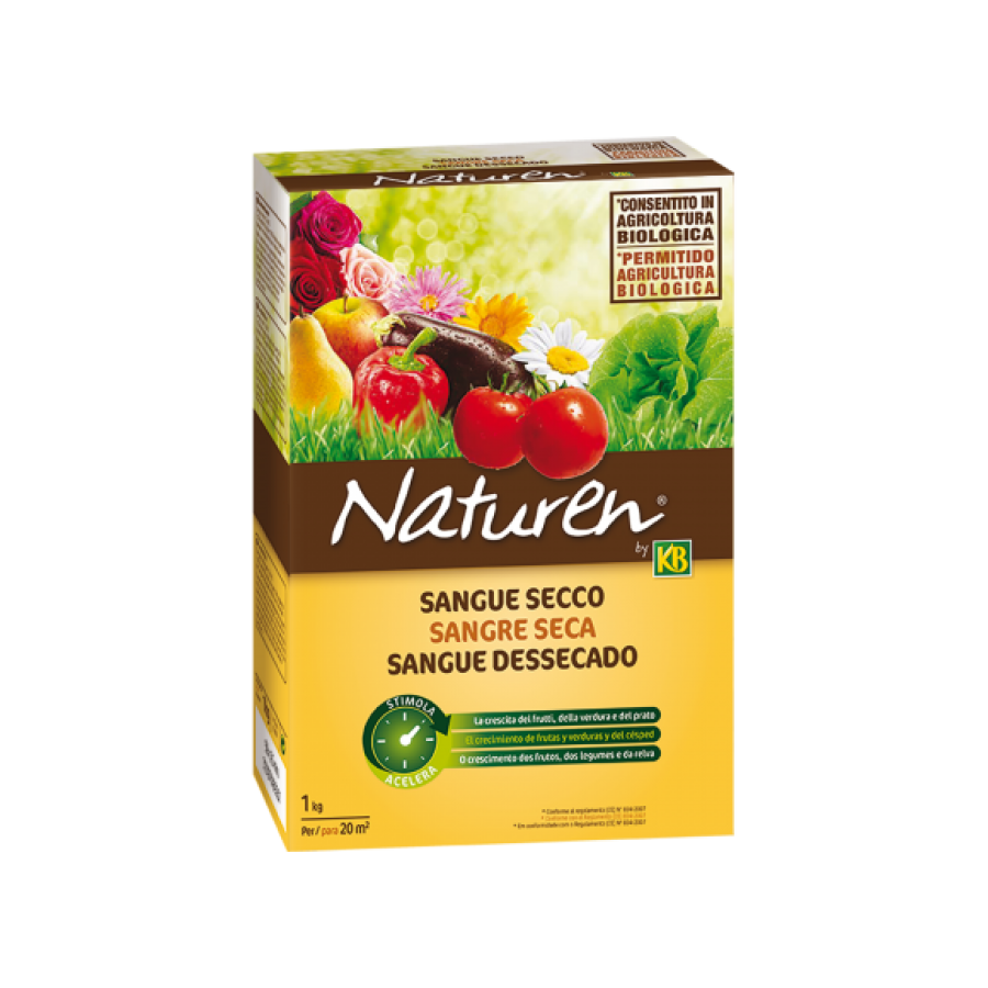 NATUREN BIO ADUBO SANGUE SECO - 1 KG NATUREN BIO ADUBO SANGUE SECO - 1 KG