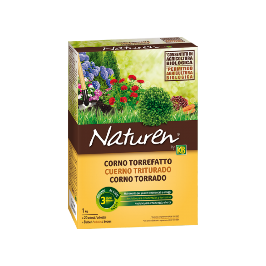 NATUREN BIO ADUBO CORNO TRITURADO - 1 KG