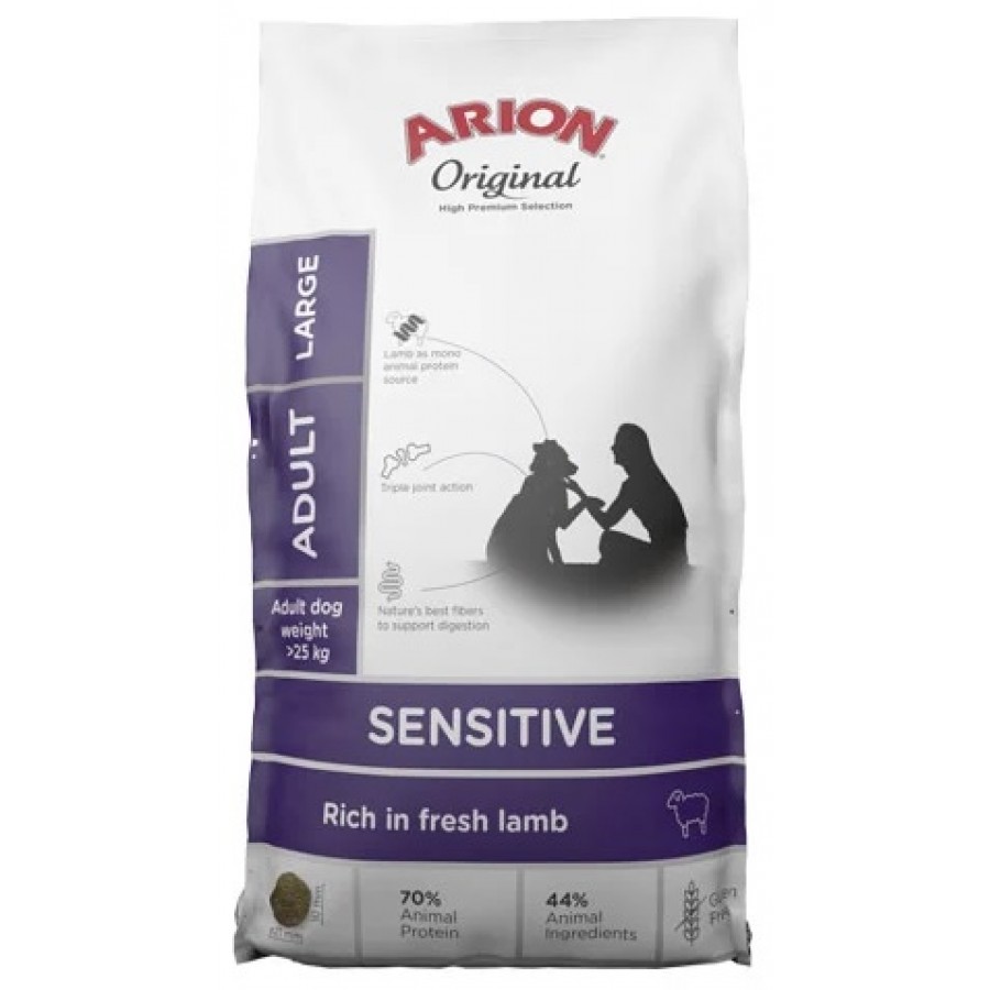 ARION ORIGINAL SENSITIVE LAMB LARGE - 12KG ARION ORIGINAL SENSITIVE LAMB LARGE - 12KG