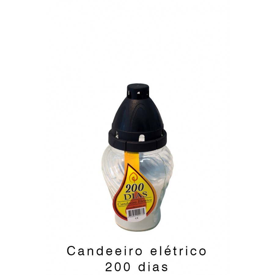 LAMPADARIO ELECTRICO VIDRO 200 DIAS