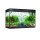 AQUARIO PRETO ROMA 125LT COM ILUMINAÇÃO LED BLUETOOTH