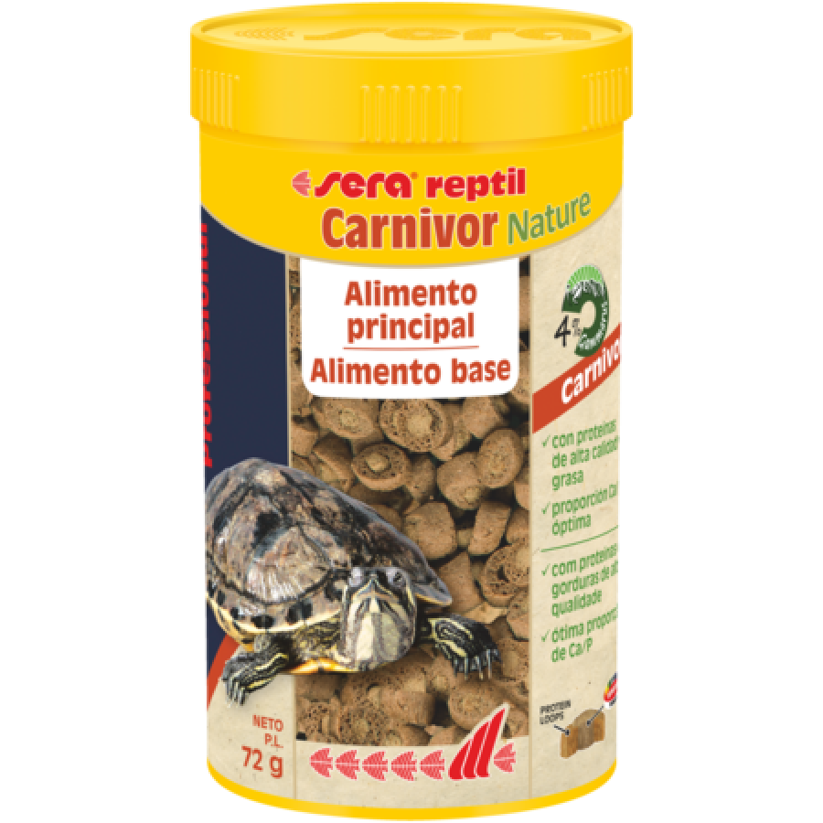 SERA REPTIL ALIMENTO CARNIVOR 250 ML SERA REPTIL ALIMENTO CARNIVOR 250 ML