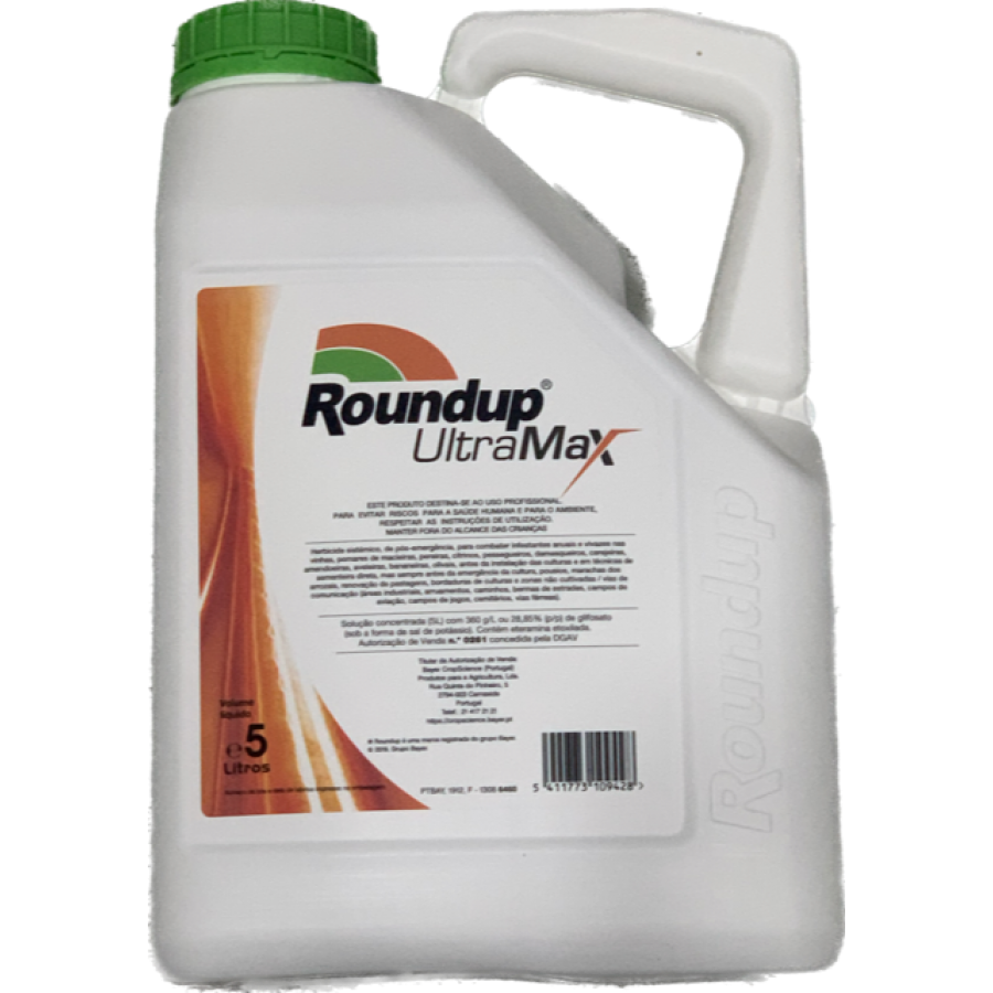 BAYER ROUNDUP ULTRAMAX AV 0261 - 5 LITROS BAYER ROUNDUP ULTRAMAX AV 0261 - 5 LITROS