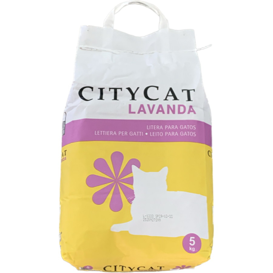 AREIA P/ GATOS CITYCAT PERFUMADA - 5 KILOS AREIA P/ GATOS CITYCAT PERFUMADA - 5 KILOS
