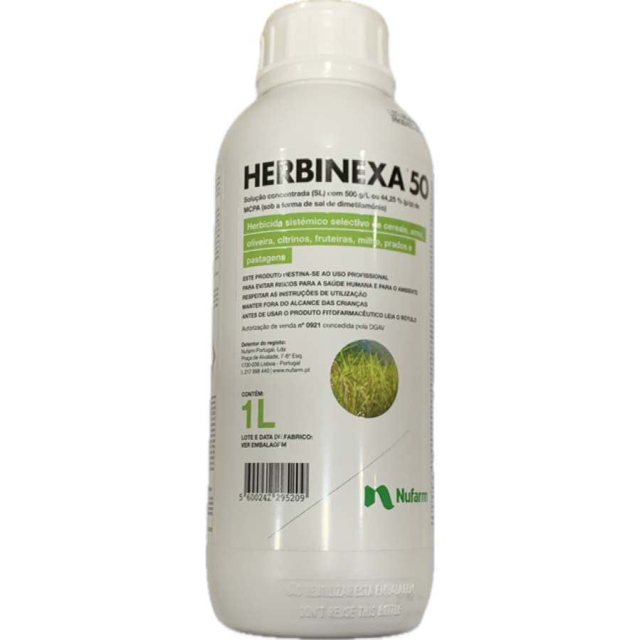 NUFARM HERBINEXA 50 AV 0921 - 1 LT NUFARM HERBINEXA 50 AV 0921 - 1 LT