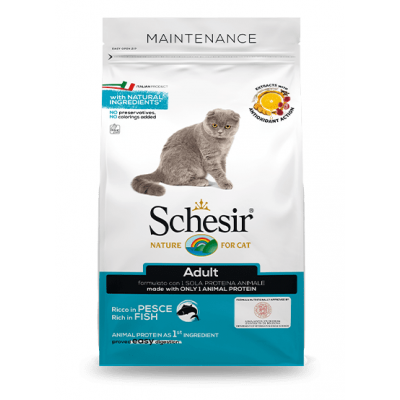SCHESIR GATO ADULTO MANUTENÇÃO PEIXE  - 400G