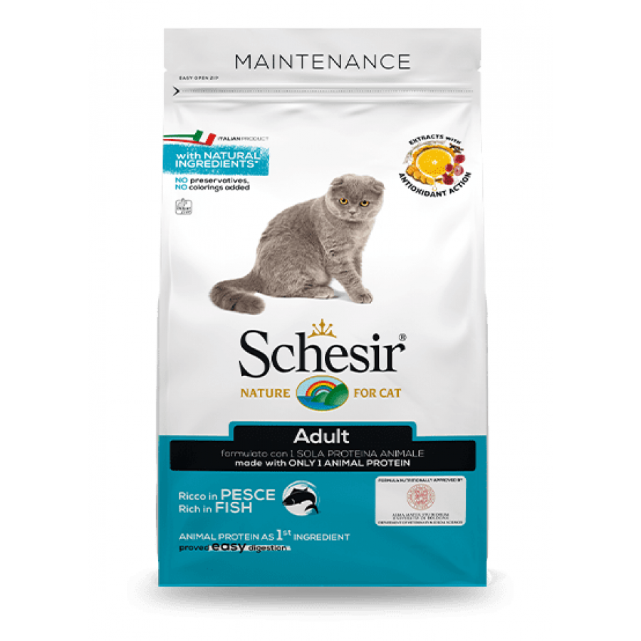 SCHESIR GATO ADULTO MANUTENÇÃO PEIXE - 400G SCHESIR GATO ADULTO MANUTENÇÃO PEIXE - 400G
