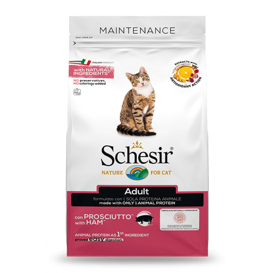 SCHESIR GATO ADULTO MANUTENÇÃO PRESUNTO - 400G SCHESIR GATO ADULTO MANUTENÇÃO PRESUNTO - 400G