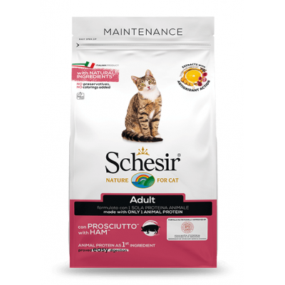 SCHESIR GATO ADULTO MANUTENÇÃO PRESUNTO - 1,5KG