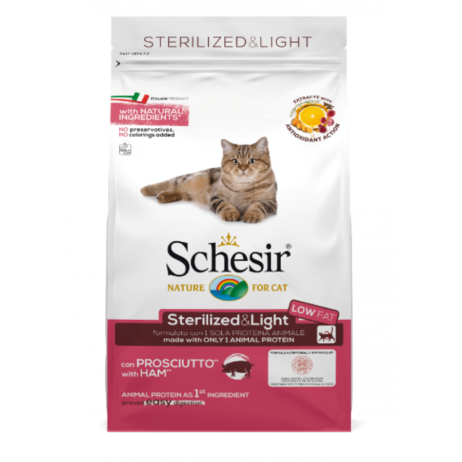 SCHESIR GATO ADULTO ESTERILIZADO & LIGHT PRESUNTO - 1,5KG SCHESIR GATO ADULTO ESTERILIZADO & LIGHT PRESUNTO - 1,5KG