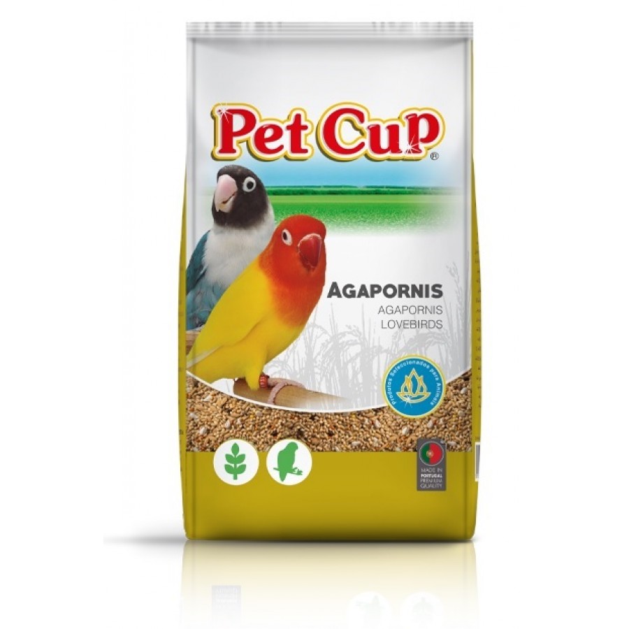PETCUP MISTURA DE AGAPORNIS PREMIUM - 850 GR PETCUP MISTURA DE AGAPORNIS PREMIUM - 850 GR