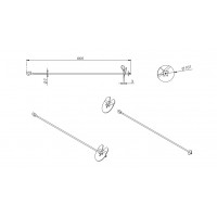 ANCORA P/ VINHAS GALVANIZADO ANCORA P/ VINHAS GALVANIZADO