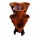 KIT VASOS HORTO VERTICAL ECO 3BT12L CASTANHO REFª283