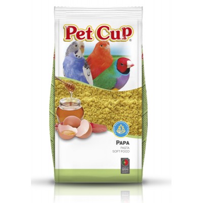 PETCUP PAPA OVO HUMIDA - 250 GR