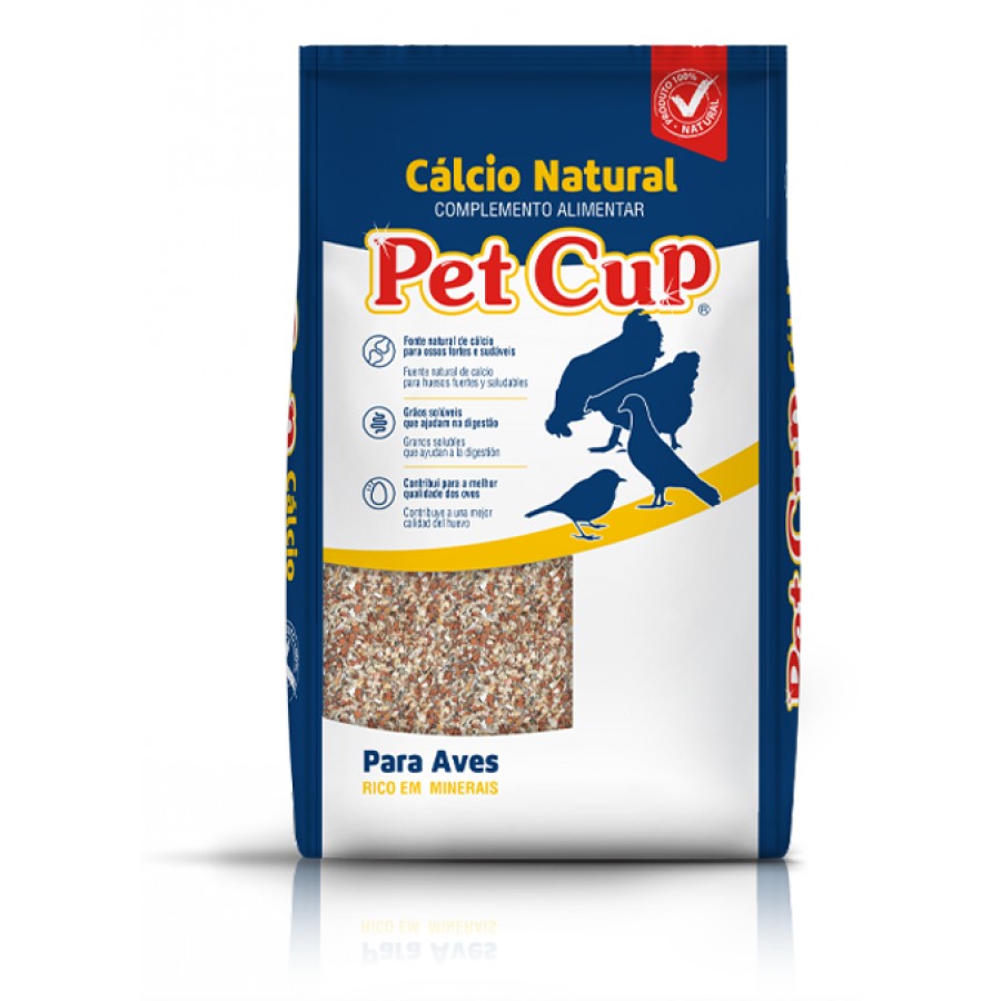 PETCUP GRIT P/POMBOS - 5 KG
