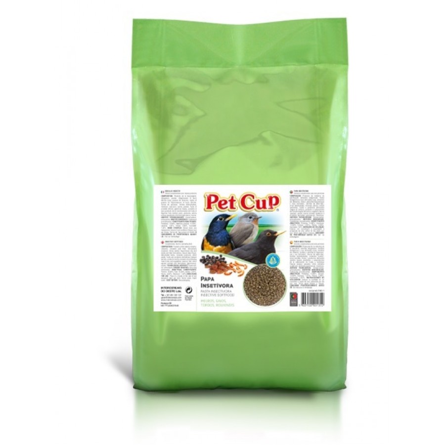 PETCUP PAPA INSECTIVORA - 10 KG PETCUP PAPA INSECTIVORA - 10 KG