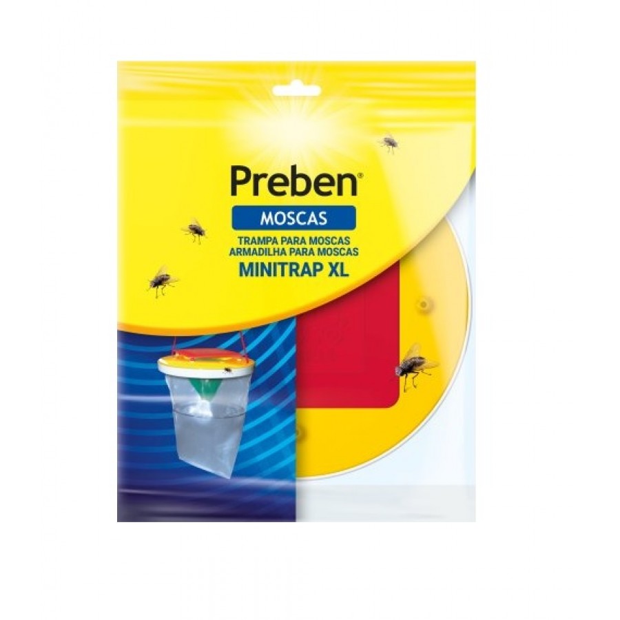 PREBEN ARMADILHA PARA MOSCAS MINITRAP XL PREBEN ARMADILHA PARA MOSCAS MINITRAP XL
