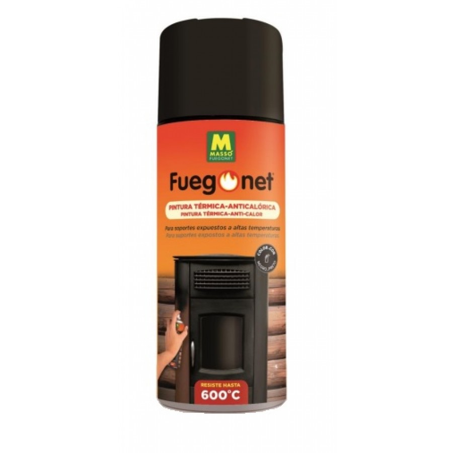 FUEGONET TINTA TÉRMICA ANTICALÓRICA PRETA 400ML FUEGONET TINTA TÉRMICA ANTICALÓRICA PRETA 400ML