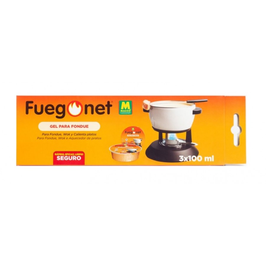FUEGONET GEL PARA FOUDUE 3 UNIDADES
