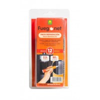 FUEGONET PACK DE REPARAÇÃO CORDÃO 12MM E COLA REFRATÁRIA 50ML FUEGONET PACK DE REPARAÇÃO CORDÃO 12MM E COLA REFRATÁRIA 50ML