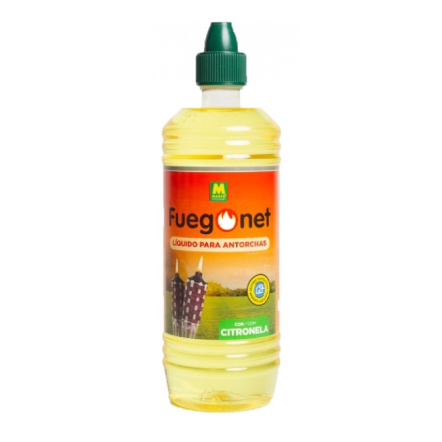 FUEGONET LÍQUIDO PARA TOCHAS COM CITRONELA 1L FUEGONET LÍQUIDO PARA TOCHAS COM CITRONELA 1L