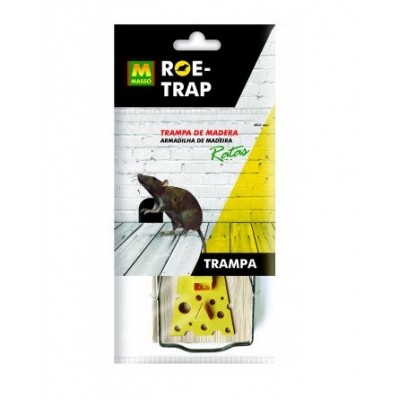 ROE-TRAP ARMADILHA DE MADEIRA PARA RATAZANAS