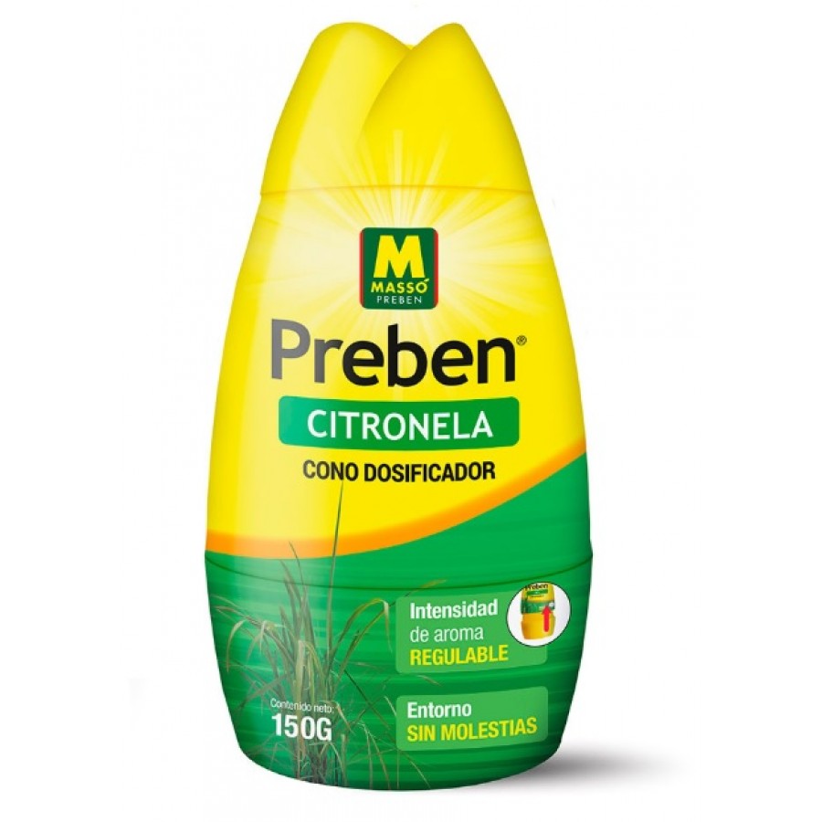 PREBEN GEL DE CITRONELA COM DOSEADOR 150G PREBEN GEL DE CITRONELA COM DOSEADOR 150G