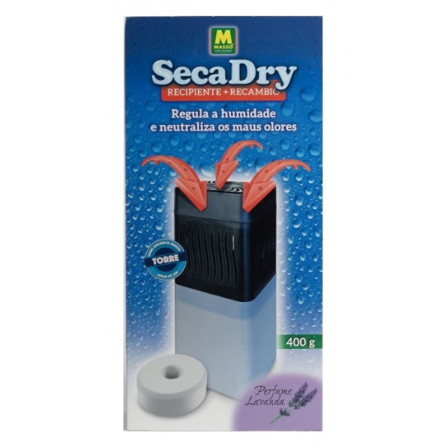 SECADRY ANTI HUMIDADE TORRE COM PASTILHA 400G SECADRY ANTI HUMIDADE TORRE COM PASTILHA 400G