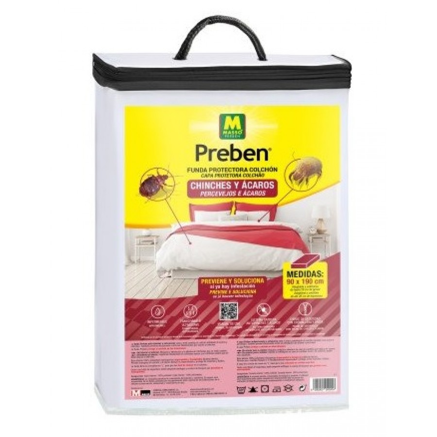 PREBEN PROTEÇÃO DE COLCHÕES ANTI PERCEVEJOS E ÁCAROS - 90X190CM PREBEN PROTEÇÃO DE COLCHÕES ANTI PERCEVEJOS E ÁCAROS - 90X190CM