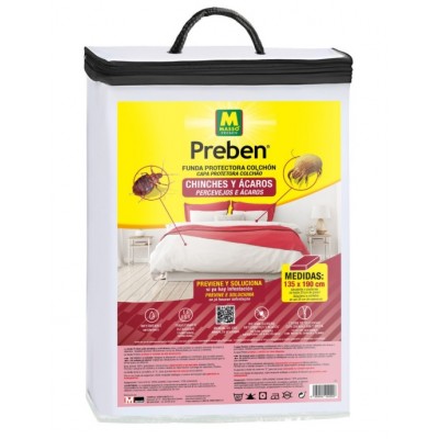 PREBEN PROTEÇÃO DE COLCHÕES ANTI PERCEVEJOS E ÁCAROS -  135X190CM