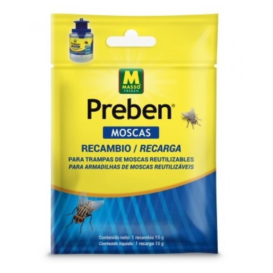 PREBEN RECARGA PARA ARMADILHA DE MOSCAS PREBEN RECARGA PARA ARMADILHA DE MOSCAS