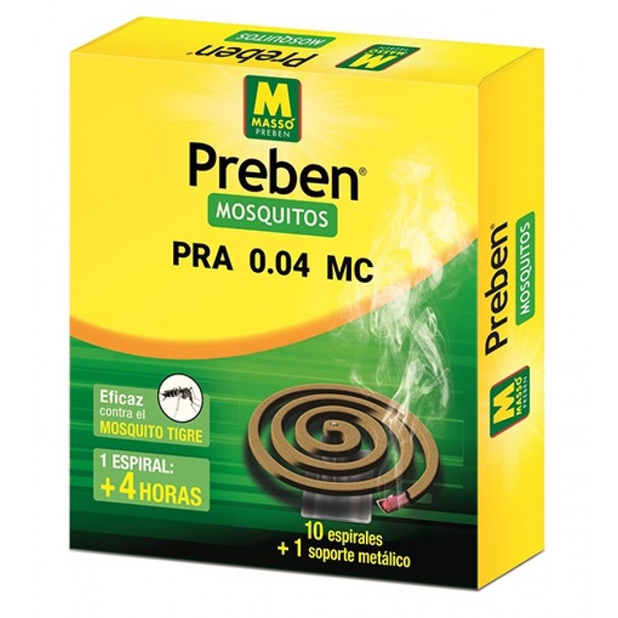 PREBEN ESPIRAL DE CITRONELA PREBEN ESPIRAL DE CITRONELA